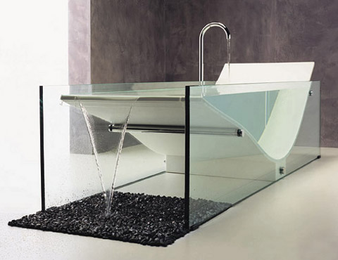 стеклянная ванна Le Cob, J.Licciardi